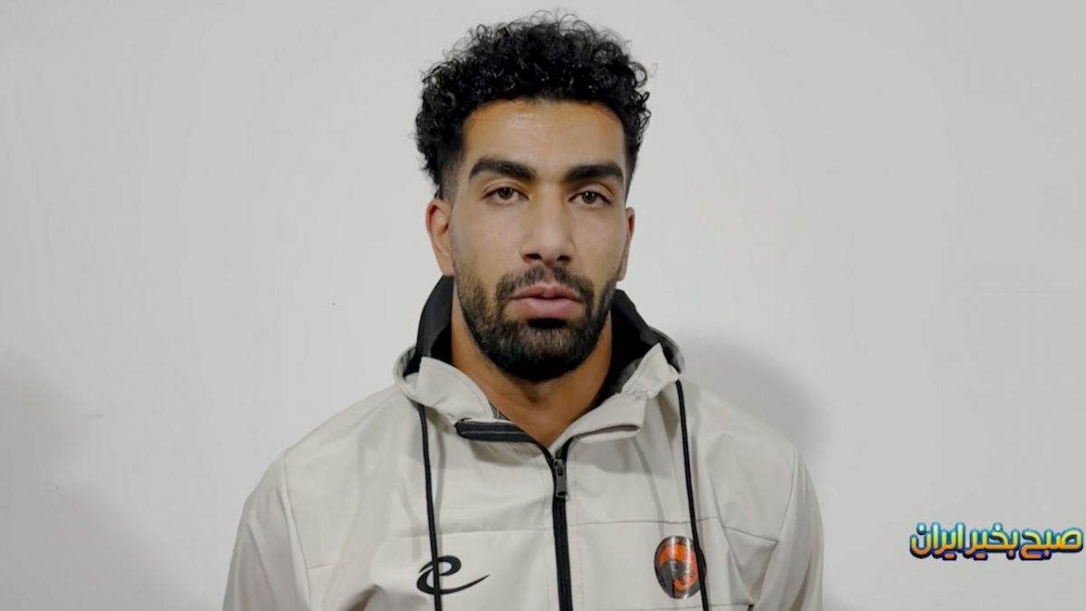 پیام گلزن پادیاب خلخال برای بازی استقلال - الوصل