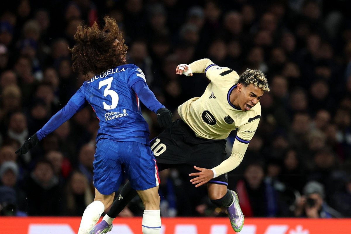 رقم خوردن یکی از تلخ‌ترین شب‌های یامال در استمفوردبریج