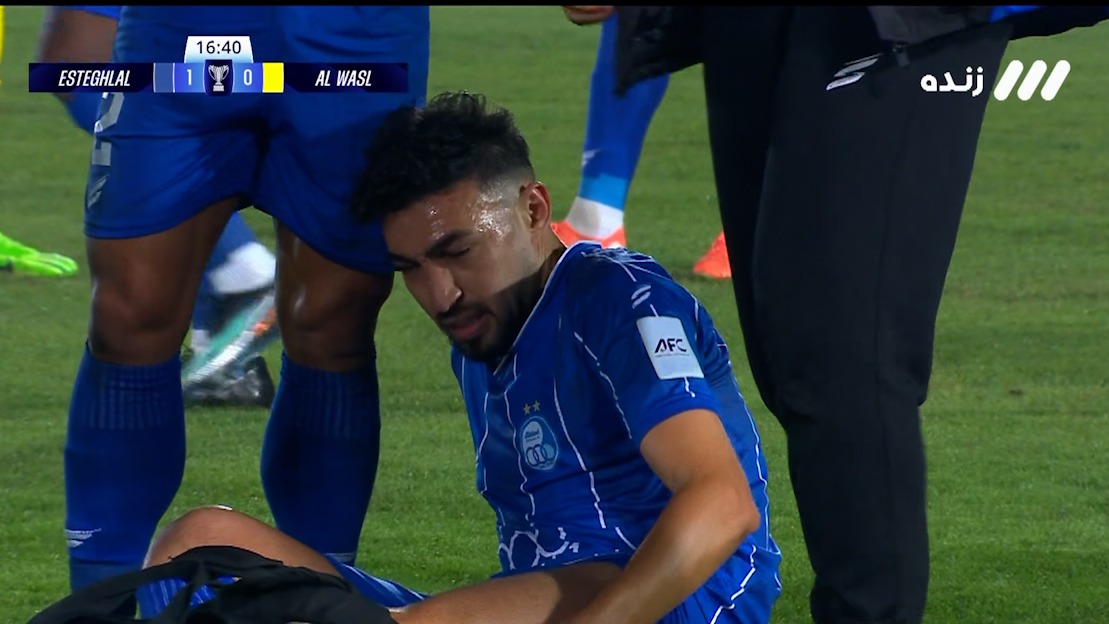 مصدومیت نگران کننده منیر الحدادی برای استقلالی ها