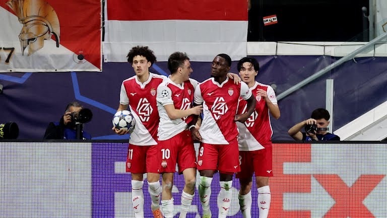 گل دوم موناکو به پافوس (بالوگان)