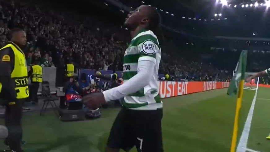 گل اول اسپورتینگ به کلوب بروژ (کوئندا)