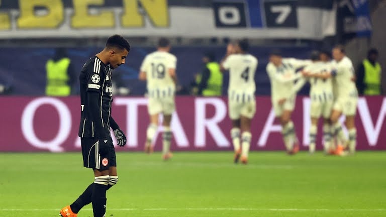 خلاصه بازی اینتراخت فرانکفورت ۰-۳ آتالانتا