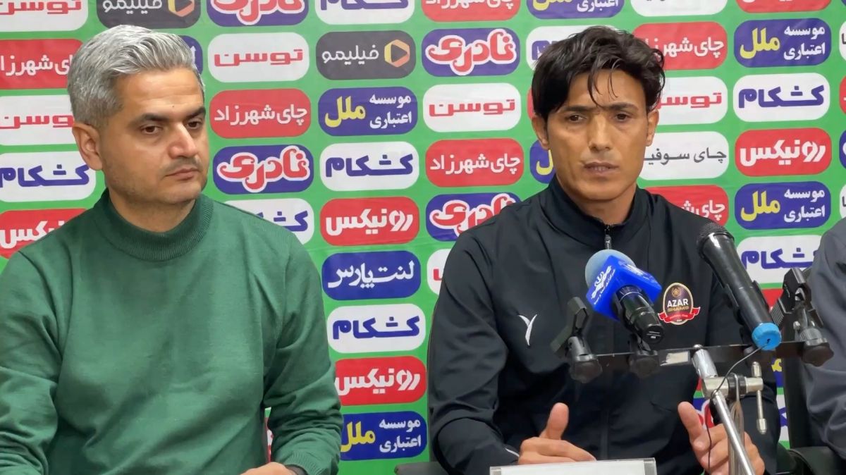 صحبت های مهدی برزگر مربی شمس آذر پیش از بازی با پرسپولیس