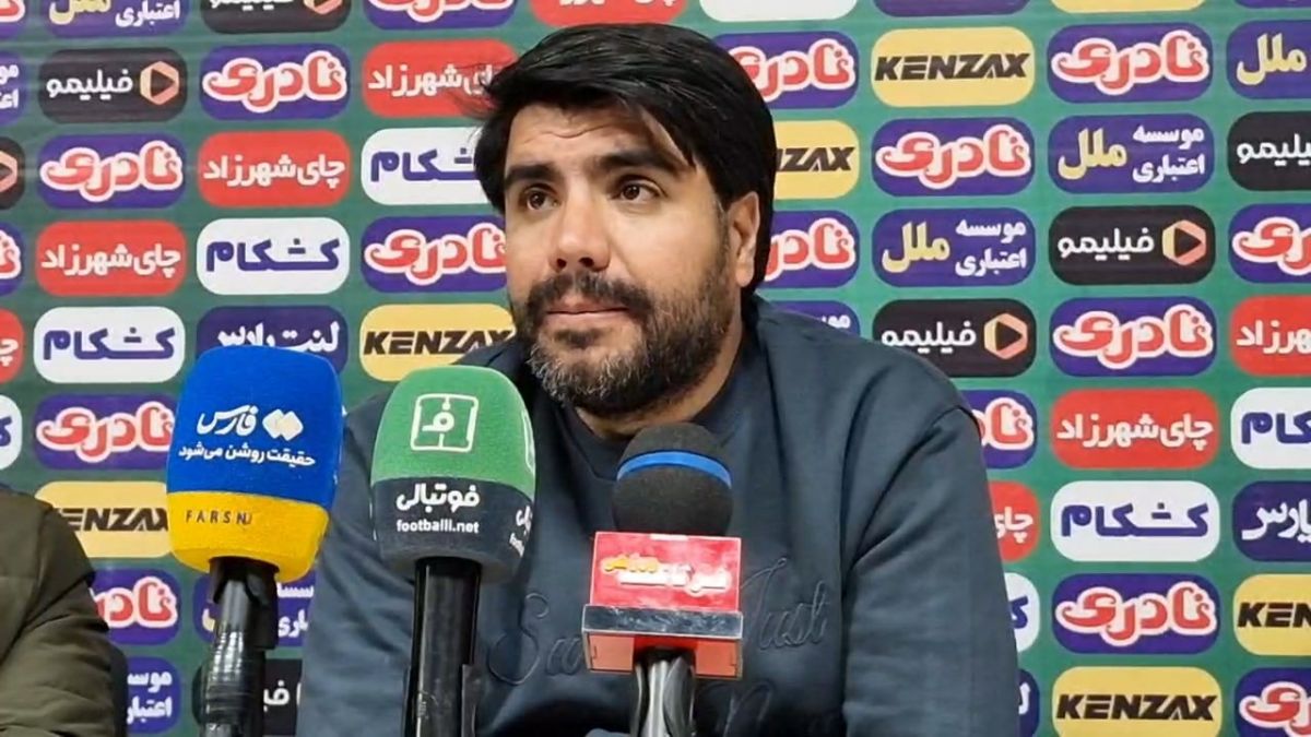 صحبتهای وحید بیاتلو سرمربی آریو اسلامشهر بعد از دیدار مقابل سایپا