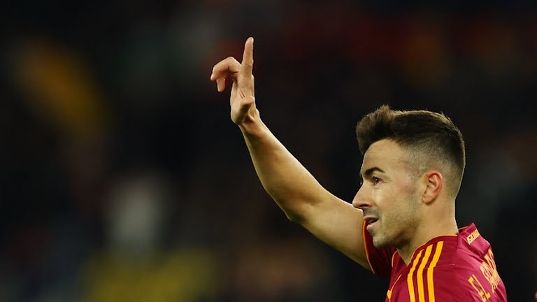 گل دوم رم به میتیلند (استفان الشعراوی)