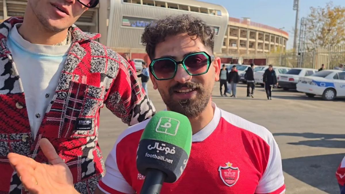 کری سنگین هوادار پرسپولیس پیش از دربی برای استقلالی ها