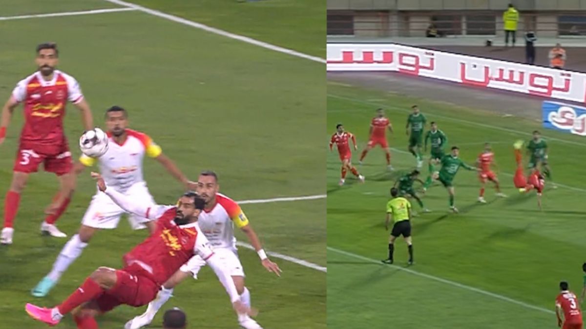 کنعانی زادگان و ضربات قیچی برگردان ناموفق!