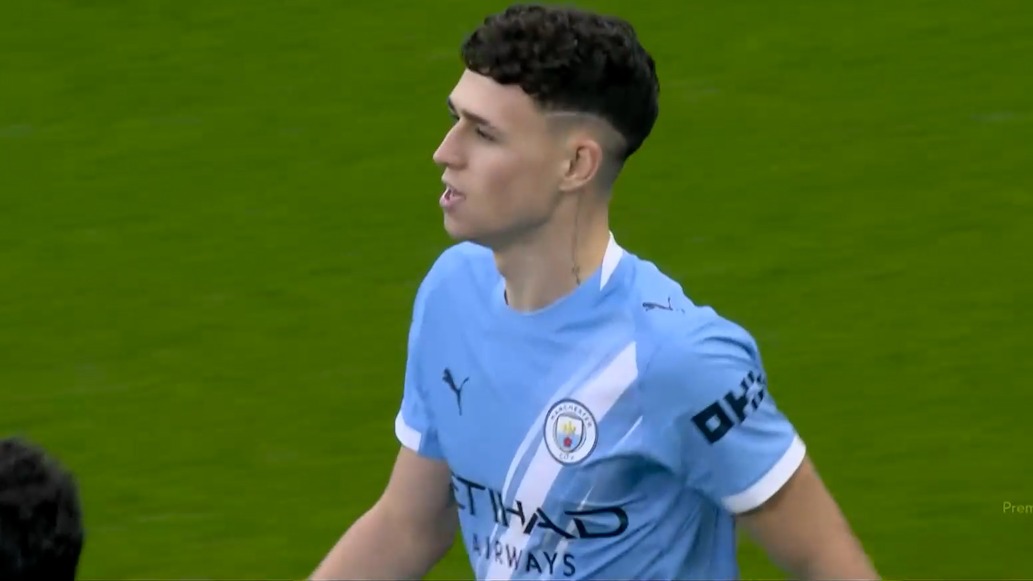 گل اول منچستر سیتی به لیدز (فیل فودن)