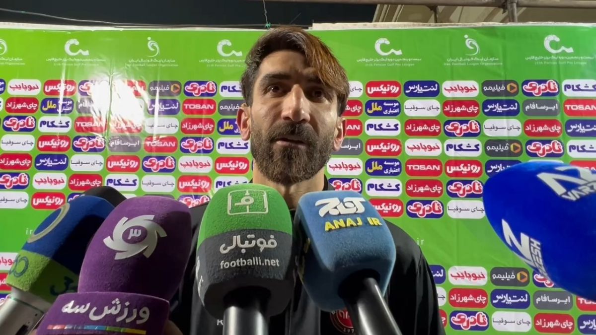 بیرانوند: تنها مشکلمان این است که برای گل زدن، عجله داریم