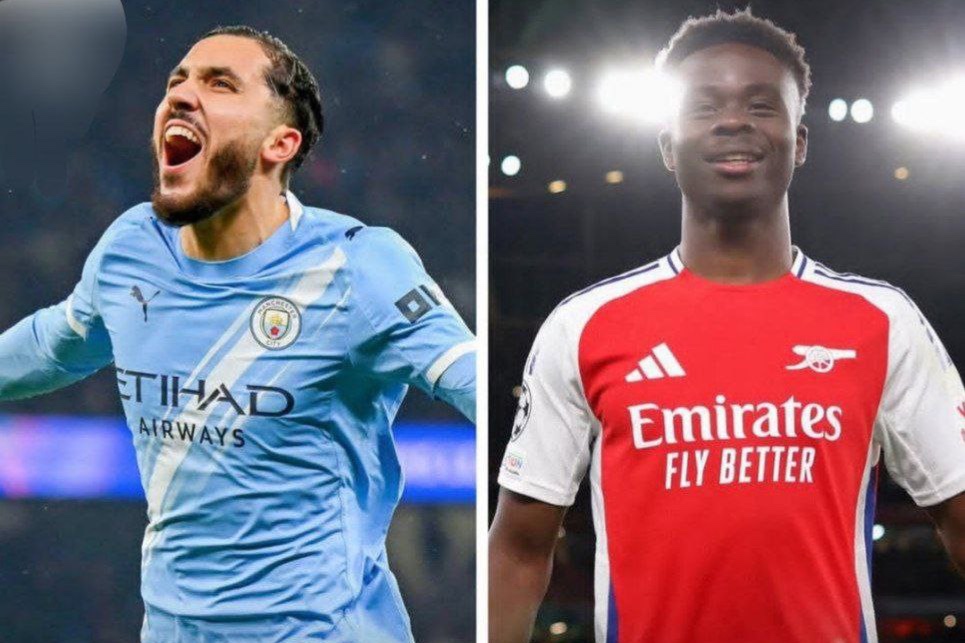 رایان چرکی بالاتر از بوکایو ساکا