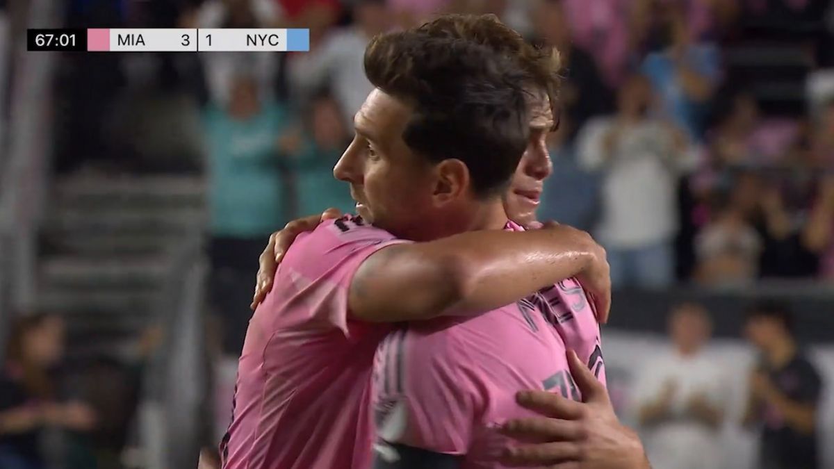 گل سوم اینتر میامی به نیویورک سیتی (سیلوتی با پاس گل مسی)