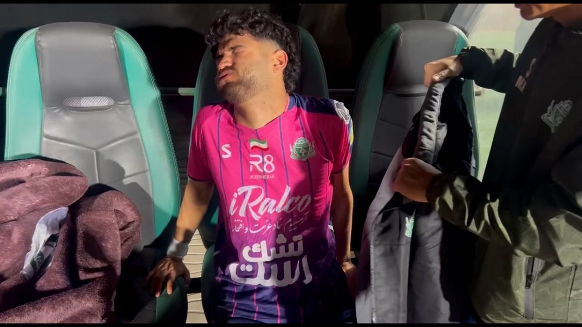 مصدومیت شدید یاسین جرجانی در دیدار مقابل فجر