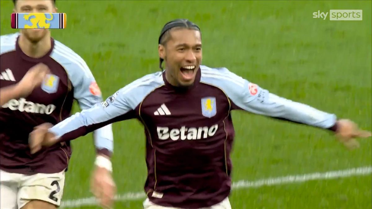 گل اول استون ویلا به ولورهمپتون (سوپرگل کامارا)