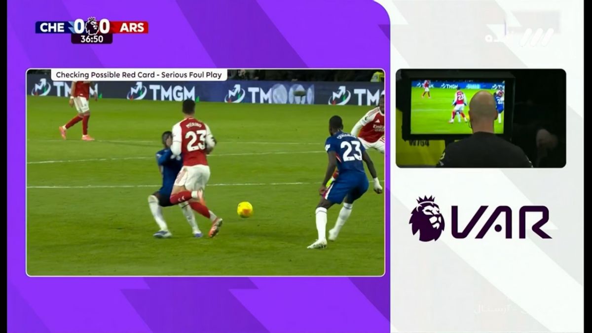 اخراج مستقیم کایسدو مقابل آرسنال