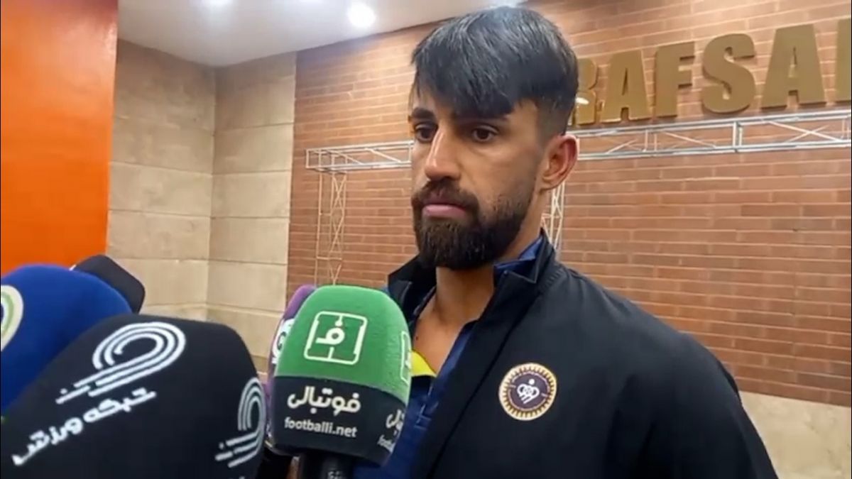 مصاحبه رضاوند و حاجی عیدی بعد از برد مقابل مس رفسنجان