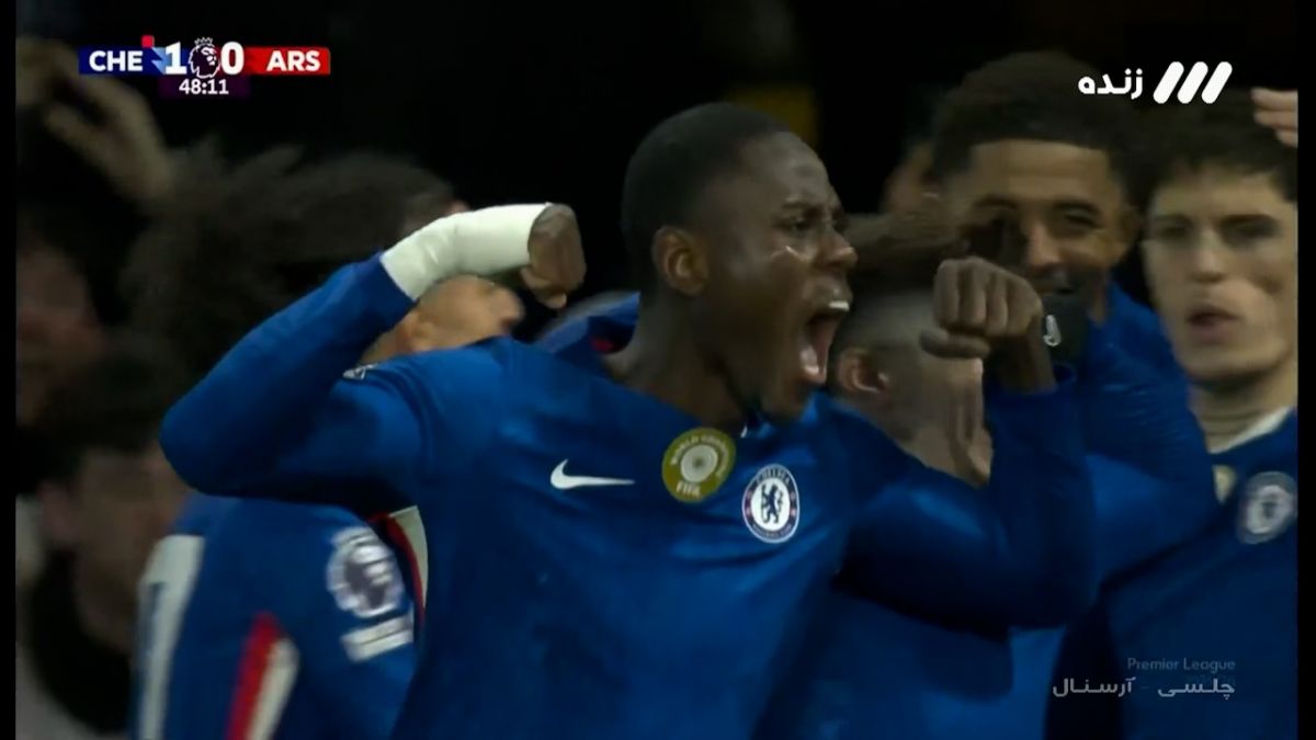 گل اول چلسی به آرسنال (تروه چالوبا)