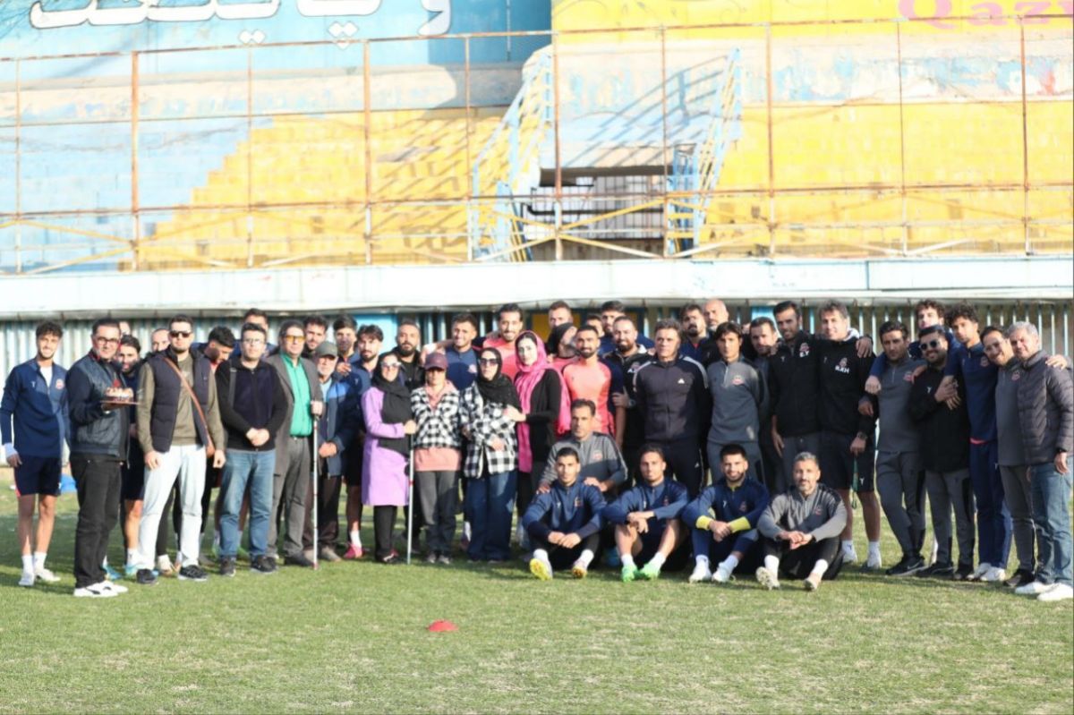 پیام خاص روشندلان با حضور غافلگیرکننده در تمرین شمس آذر