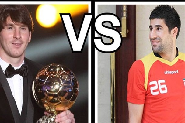 هاشم بیک زاده: مصدوم شدم و نتوانستم مقابل لیونل مسی بازی کنم