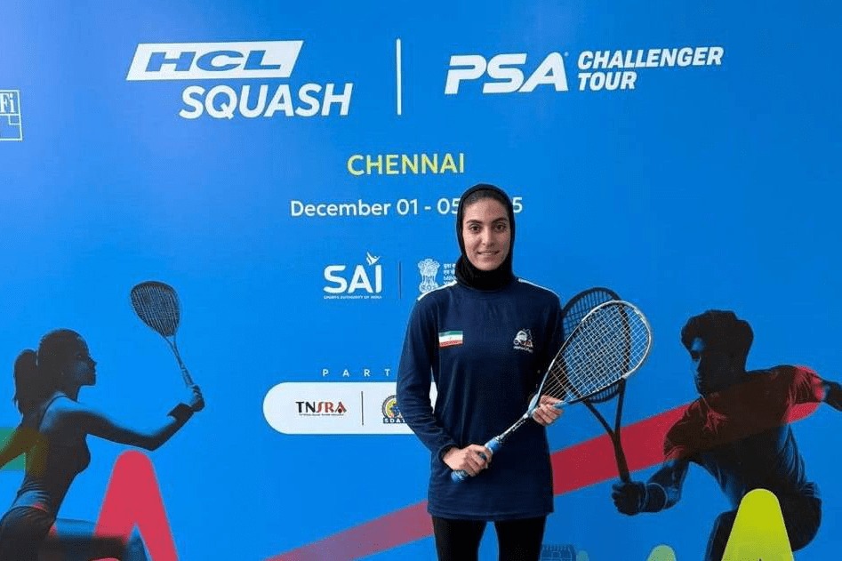 اسکواش رنکینگ جهانی؛ برد اقتداری برابر حریف هند