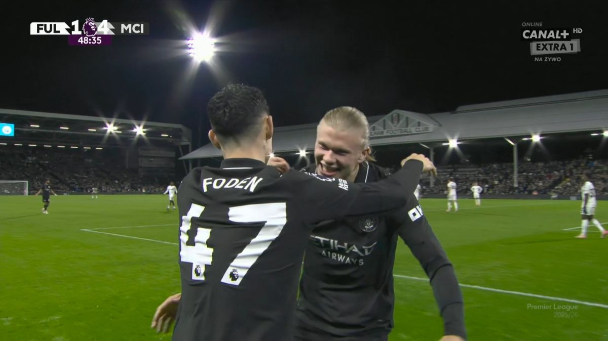 گل چهارم منچستر سیتی به فولام (دبل فیل فودن)