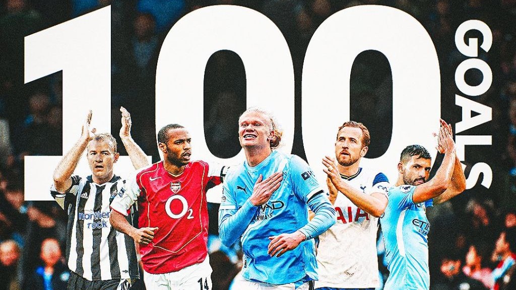 هالند تاریخ‌ساز شد؛ ۱۰۰ گل در لیگ جزیره فقط در ۱۱۱ بازی!