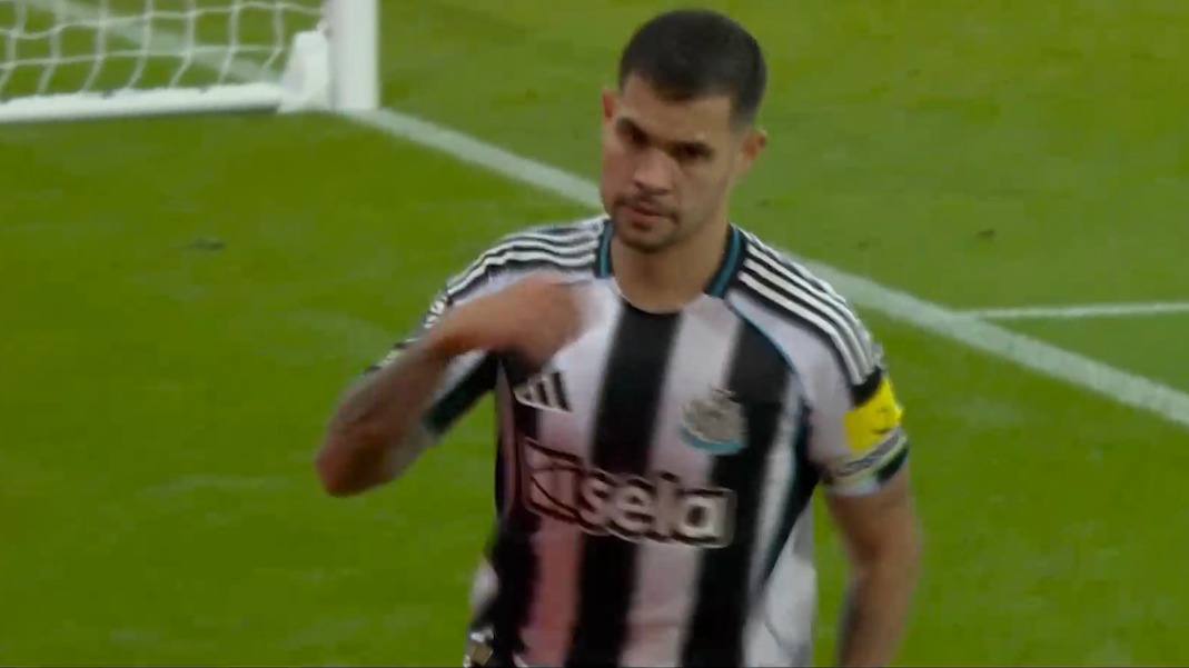 گل اول نیوکاسل به تاتنهام (برونو گیمارش)