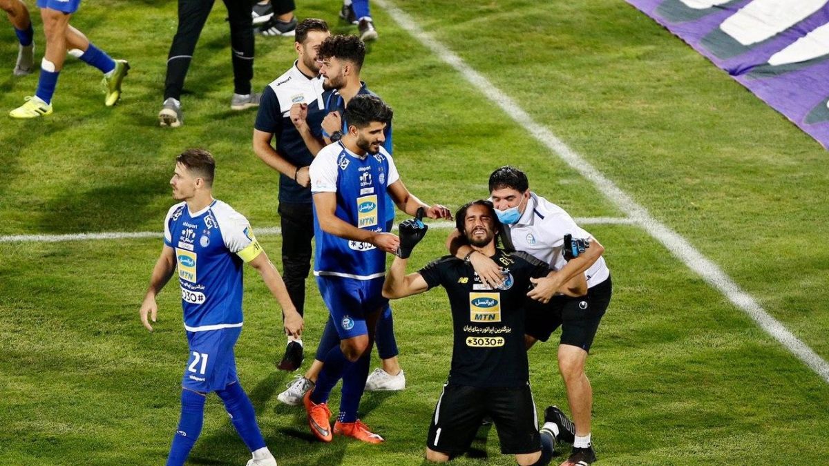 استقلال 2-2 پرسپولیس (نیمه نهایی جام حذفی، درخشش حسینی)