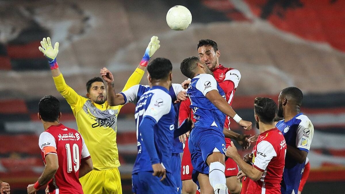 استقلال 2-2 پرسپولیس (دبل ولسیانی، گلزنی ارسلان)