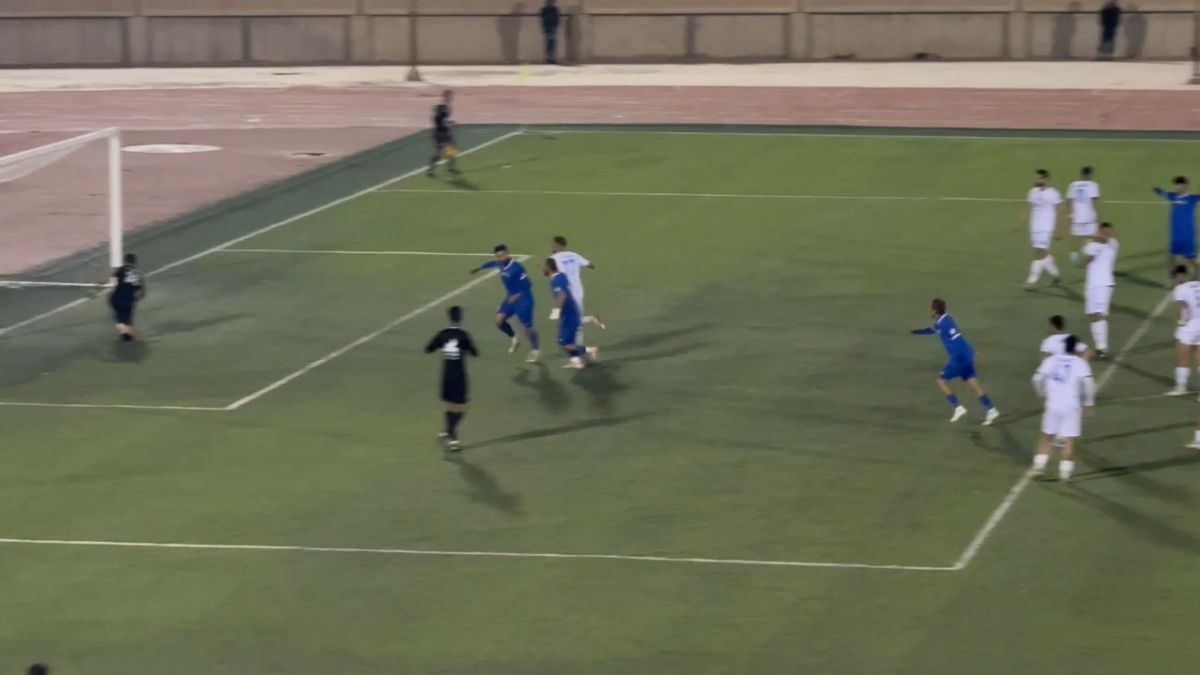 گل اول استقلال زاهدان به امید تهران (حسین زمان شعار)