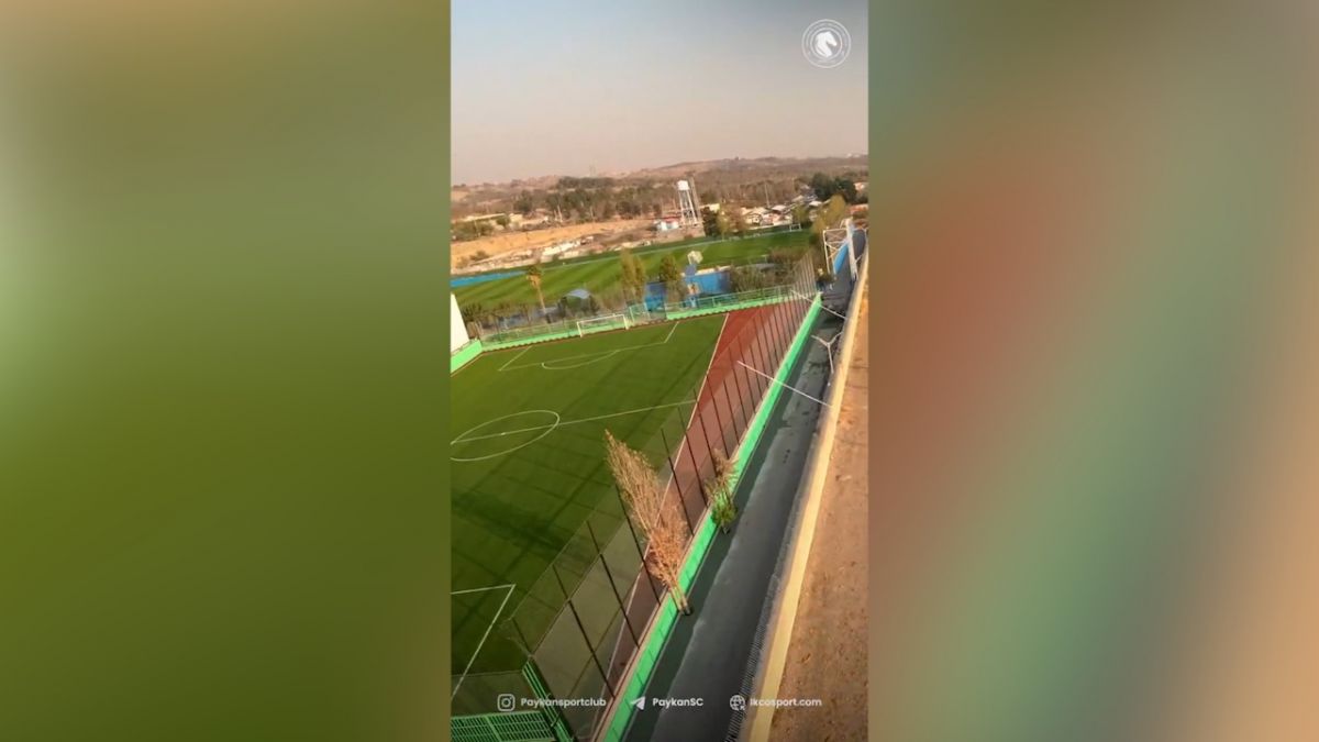 کمپ تمرینی بسیار زیبای پیکانی ها که به تازگی نوسازی شده است