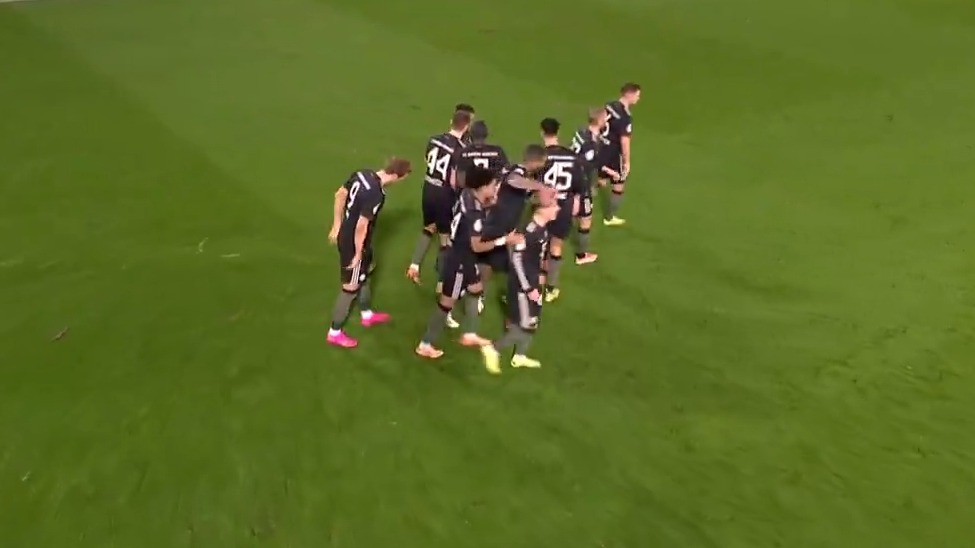 گل سوم بایرن مونیخ به یونیون برلین (هری کین)