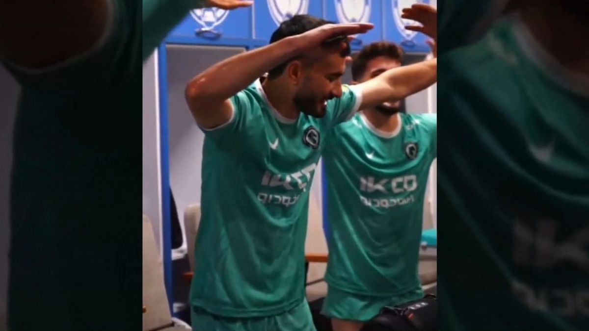 حال و هوای رختکن پیکان بعد از پیروزی مقابل گل گهر