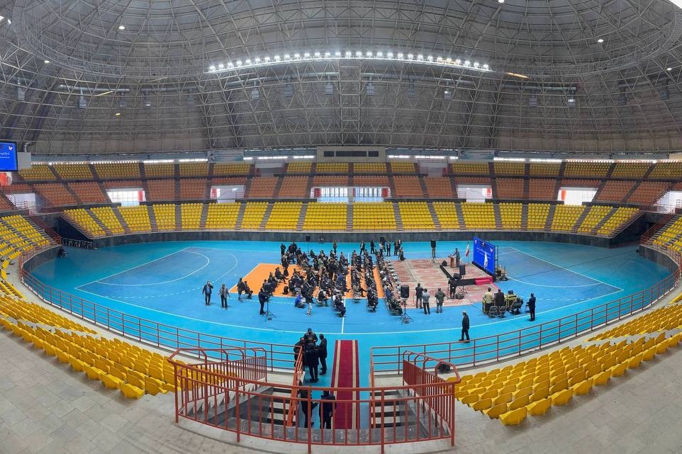 افتتاح بزرگترین سالن ورزشی پس از انقلاب