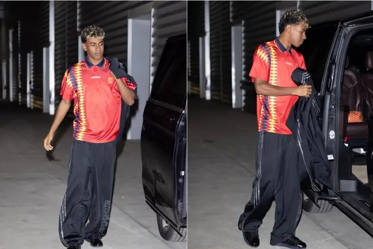 عکس؛ لامین یامال با پیراهن تاریخی تیم ملی اسپانیا