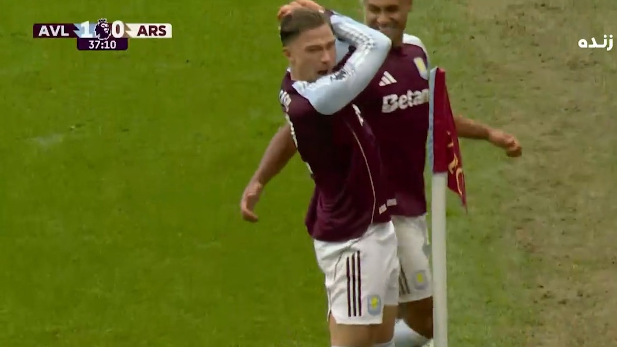 گل اول استون ویلا به آرسنال (متی کش)