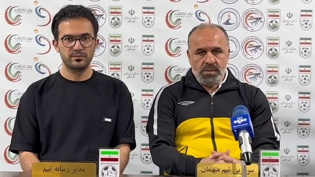 صحبت‌های اکبر یوسفی مربی مس سونگون بعد از بازی با شناور سازی قشم