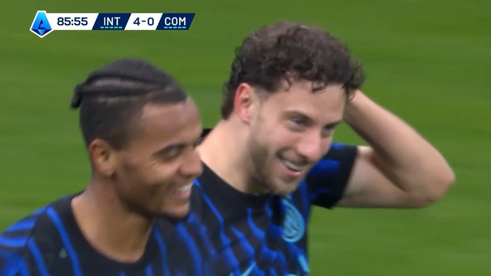 گل چهارم اینتر به کومو (کارلوس آگوستو)