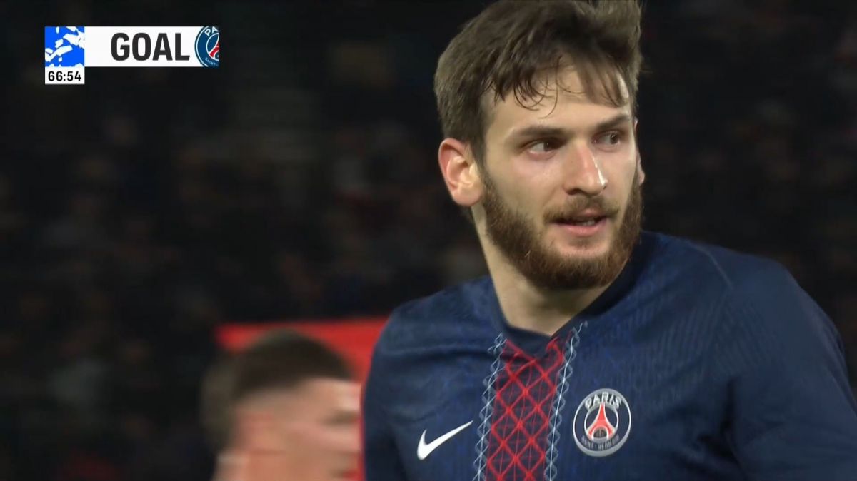 گل سوم پاری سن ژرمن به رن (دبل کواراتسخلیا)