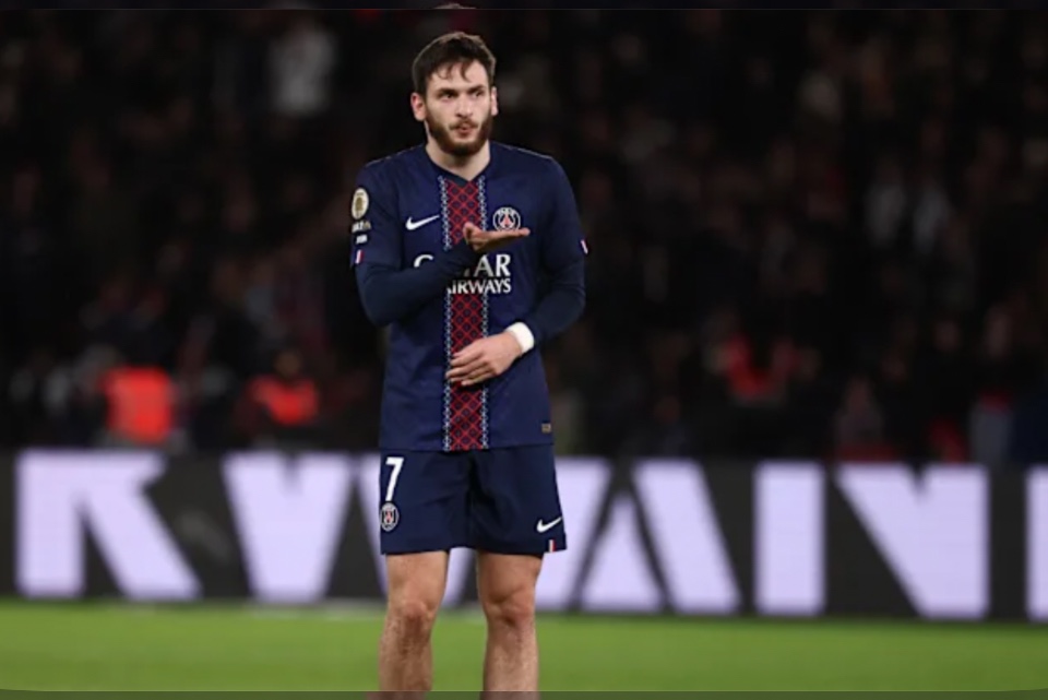 پاریسنژرمن با درخشش کواراتسخلیا، رن را ۵-۰ برد