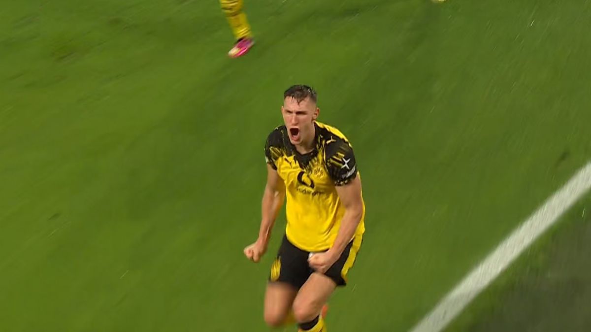 گل دوم دورتموند به هوفنهایم (اشلوتربک)