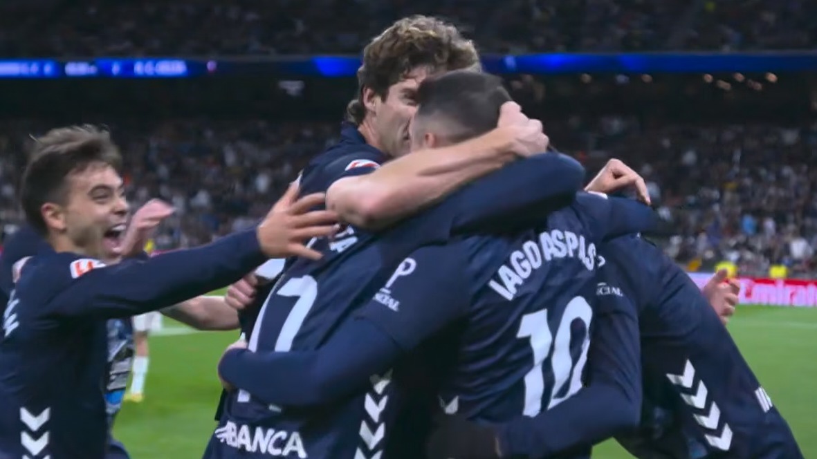 گل دوم سلتاویگو به رئال مادرید (دبل سودبرگ دقیقه 93)