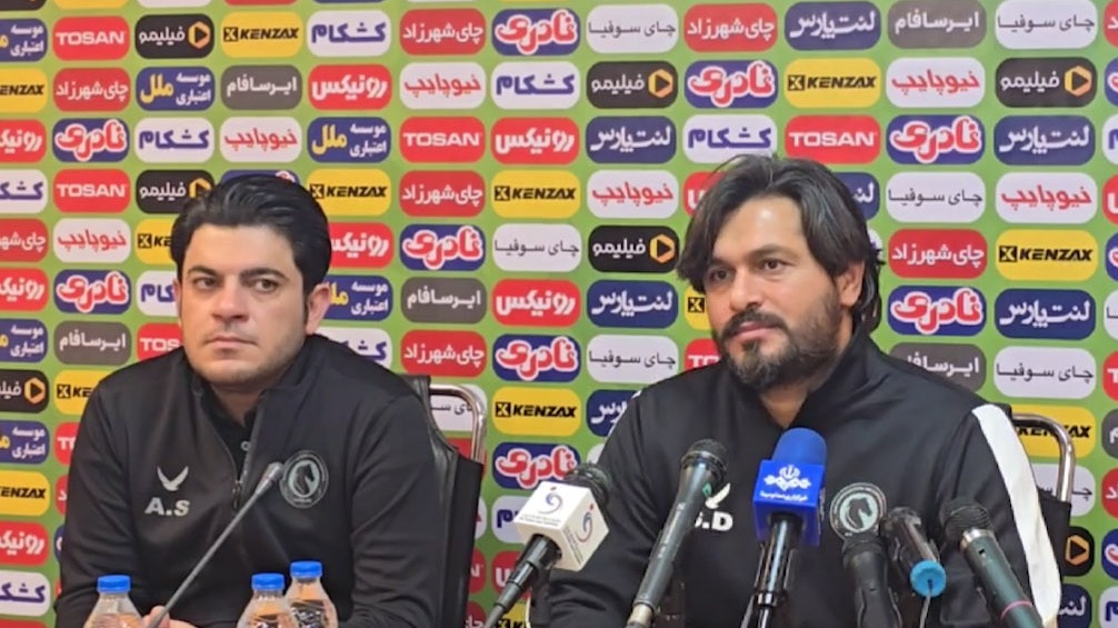 نشست خبری سعید دقیقی سرمربی پیکان پیش از بازی با پرسپولیس