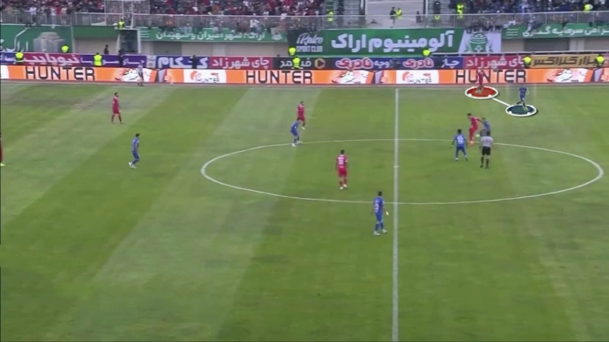 آنالیز فنی دیدار پرسپولیس - استقلال