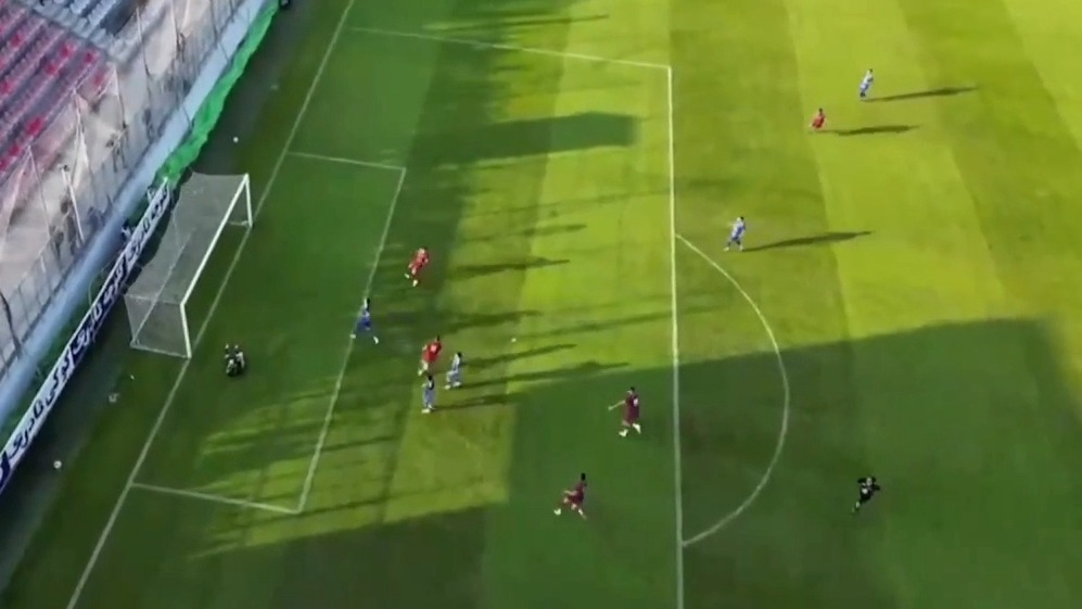 واکنش عجیب دروازهبان تیم محمود فکری مقابل نساجی!