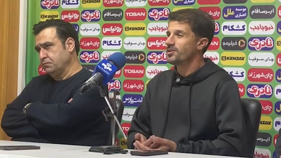 صحبتهای قاسم حدادیفر سرمربی ذوب آهن بعد از بازی با تراکتور