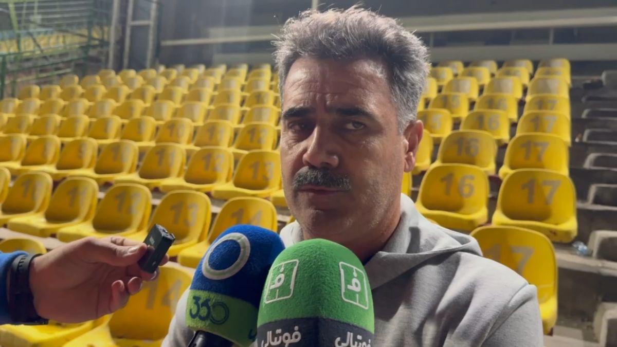 صحبت های پورموسوی سرمربی نفت آبادان پس از شکست استقلال خوزستان مقابل خیبر