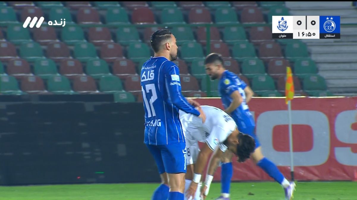 شوت مونیر الحدادی توسط دروازه بان ملوان مهار شد