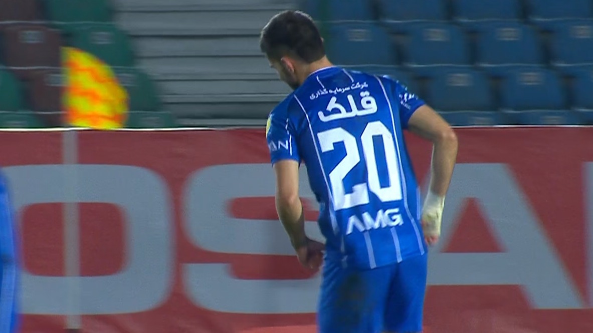 دو شوت تماشایی علیرضا کوشکی مقابل ملوان که تبدیل به گل نشد