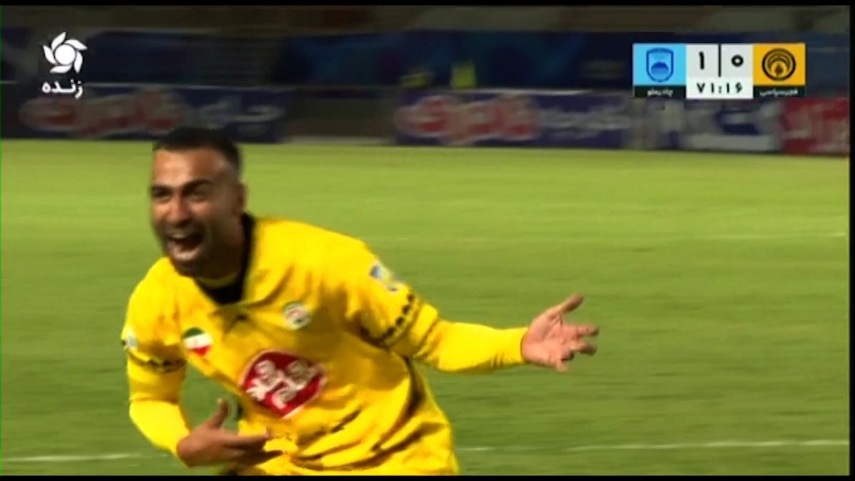 گل اول فجر سپاسی به چادرملو (امیر ارسلان مطهری)