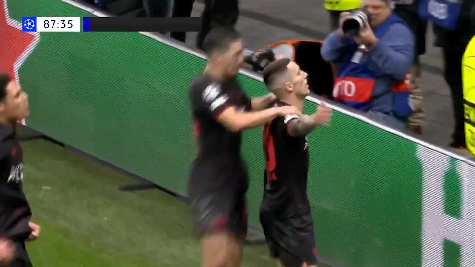 گل دوم بایرلورکوزن به نیوکاسل (گریمالدو)